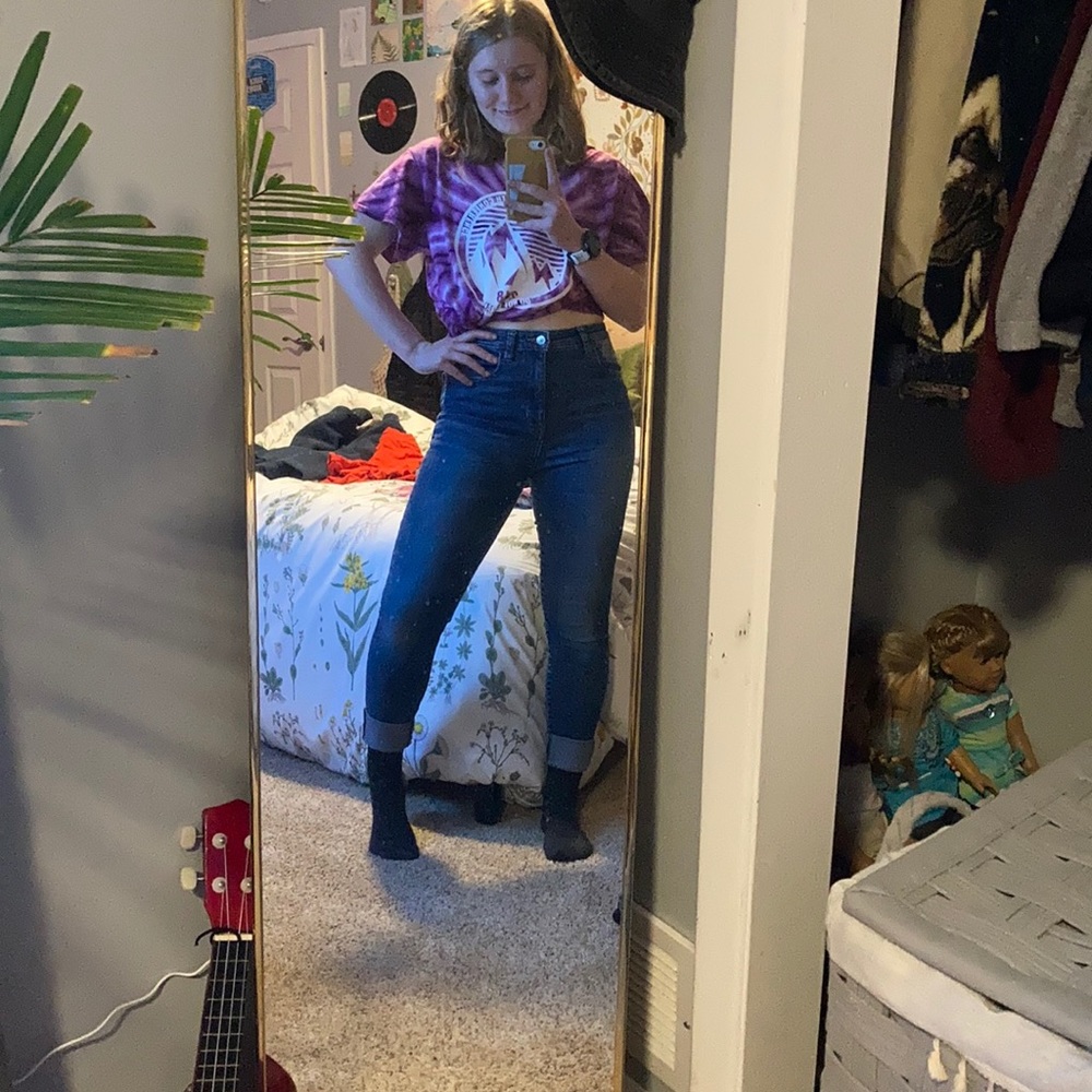 american eagle super hi-rise jogging crops 💕